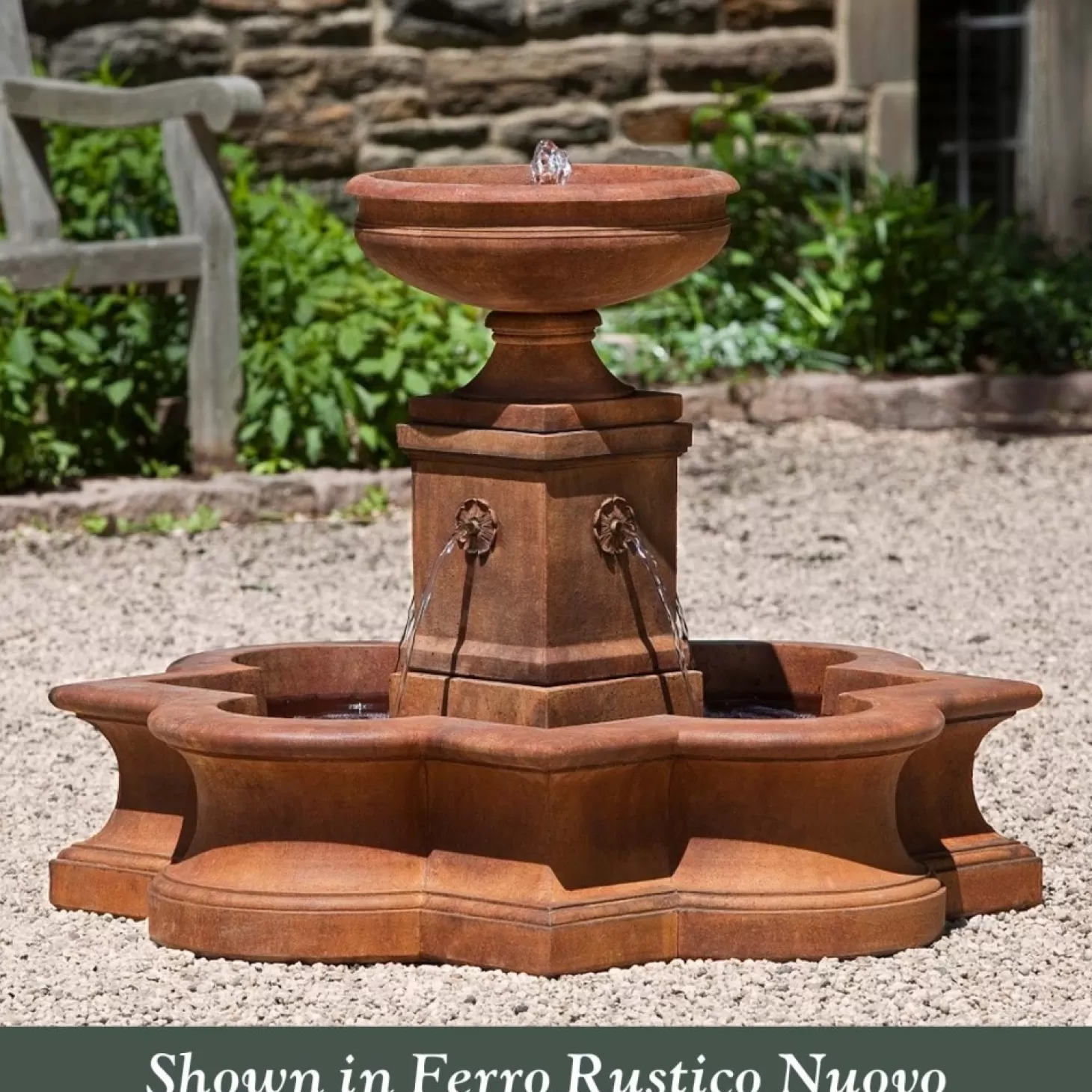 Fountains>Roger's Gardens Beauvais Fountain