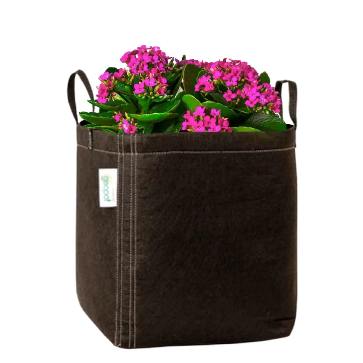 Pottery + Planters + Containers>Roger's Gardens Black Geopot Fabric Bag - 15 Gallon