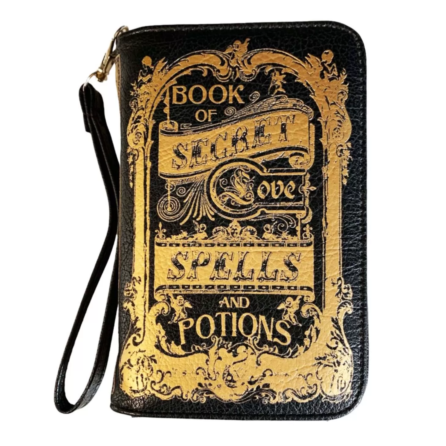 Halloween Decor>Roger's Gardens Book Of Love Spells Wallet - 5" X 8"