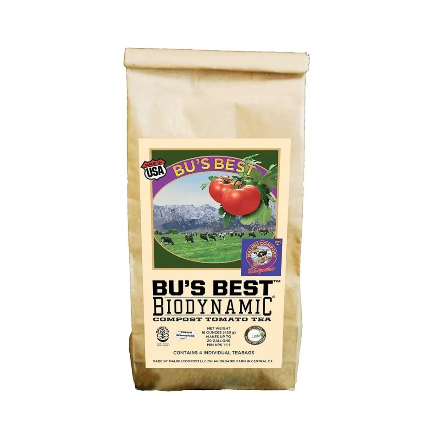 Soils + Fertilizers + Sprays>Roger's Gardens Bu's Best Brew Biodynamic Compost Tomato Tea