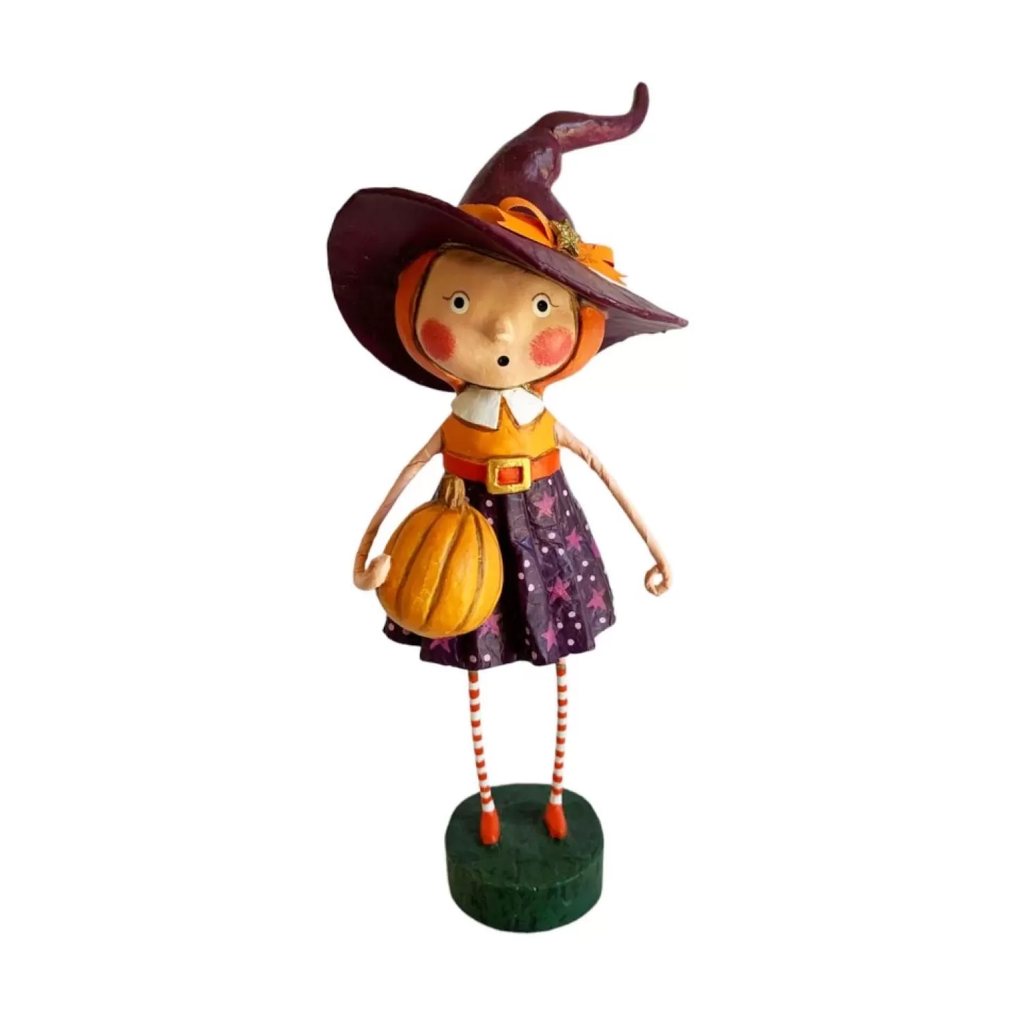 Halloween Decor>Roger's Gardens Charmed The Good Witch - 8" Tall - Lori Mitchell