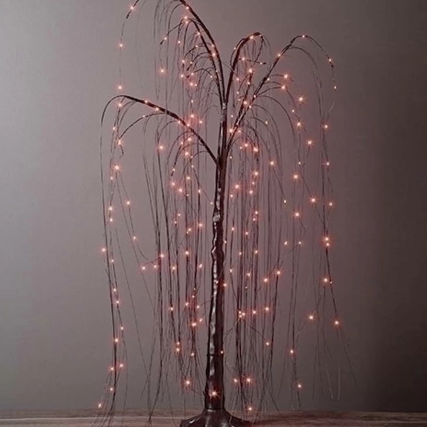 Halloween Decor>Roger's Gardens Drippy Halloween Tree With Glowing Lighting - 48" Tall