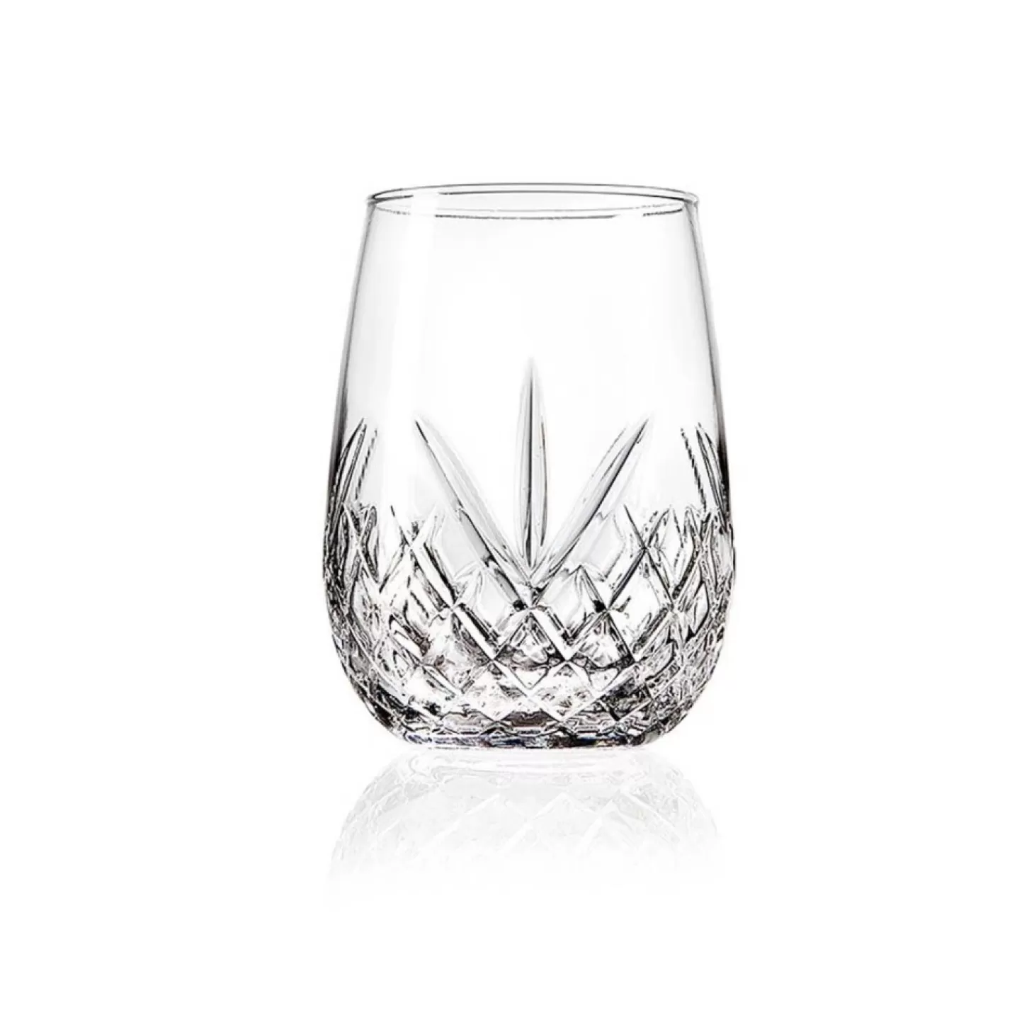 Glassware>Roger's Gardens Dublin Stemless Wine Glass