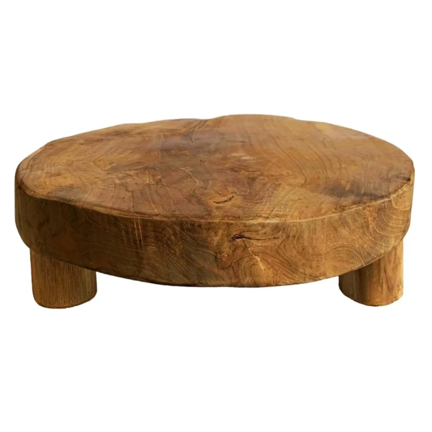 Decor Accents>Roger's Gardens Exquisite Rustic Teak Pedestal