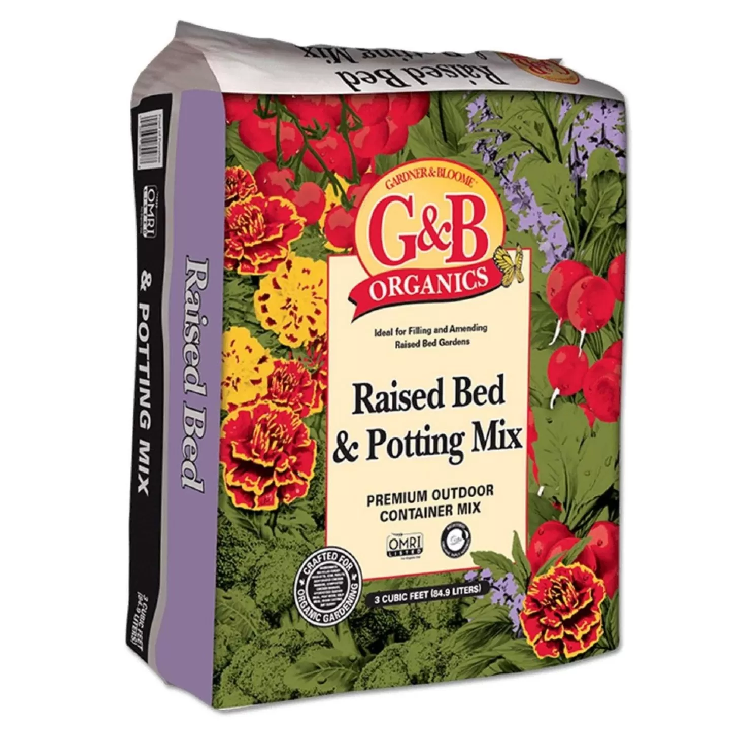 Soils + Fertilizers + Sprays>Roger's Gardens G&B Organic Raised Bed & Potting Mix 2 Cu.Ft.