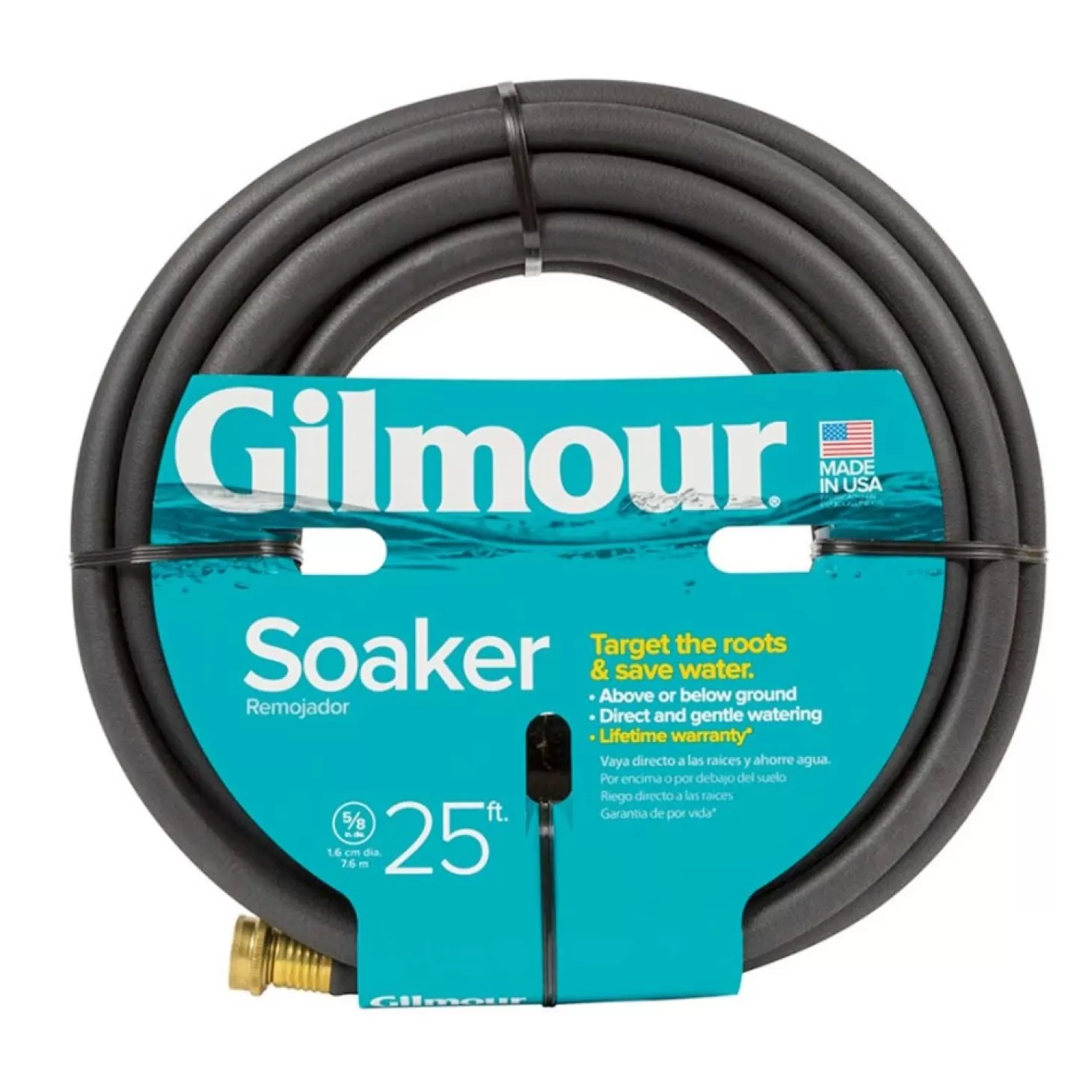 Garden Gloves + Tools + Accessories>Roger's Gardens Gilmour Weeper/Soaker Hose - 25Ft