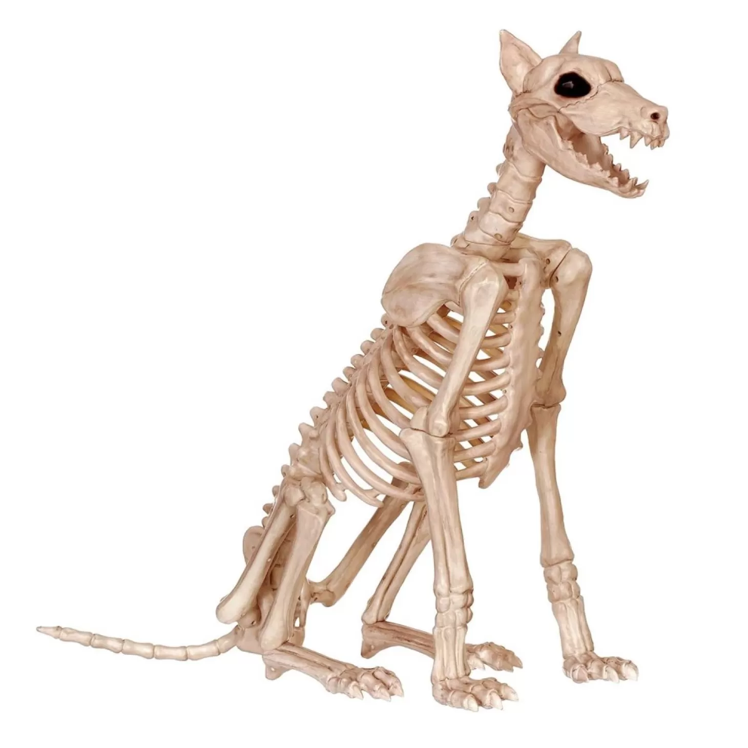 Halloween Decor>Roger's Gardens Howling Devil Dog Bones - 25" Tall