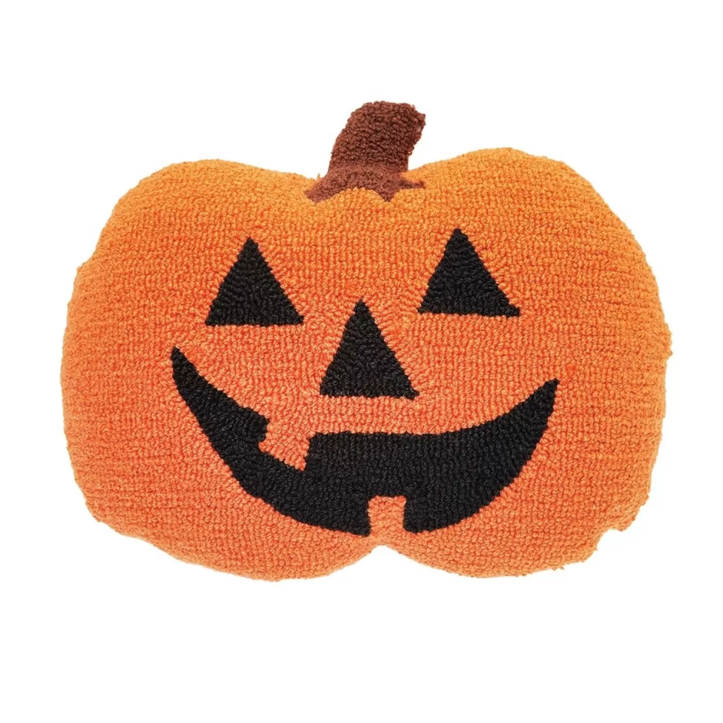 Halloween Decor>Roger's Gardens Jack-O-Lantern Pillow - 18" X 16"