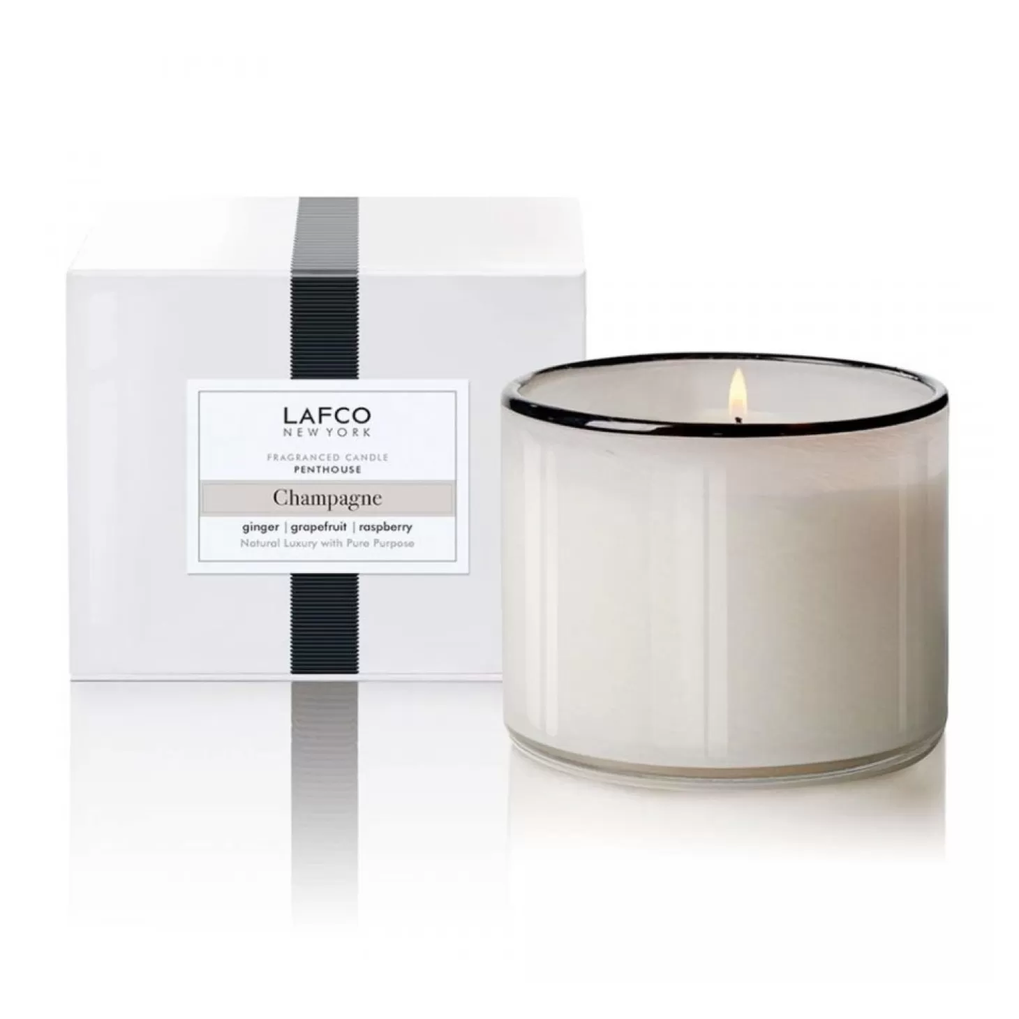 Decor Accents>Roger's Gardens Lafco Champagne Classic Candle