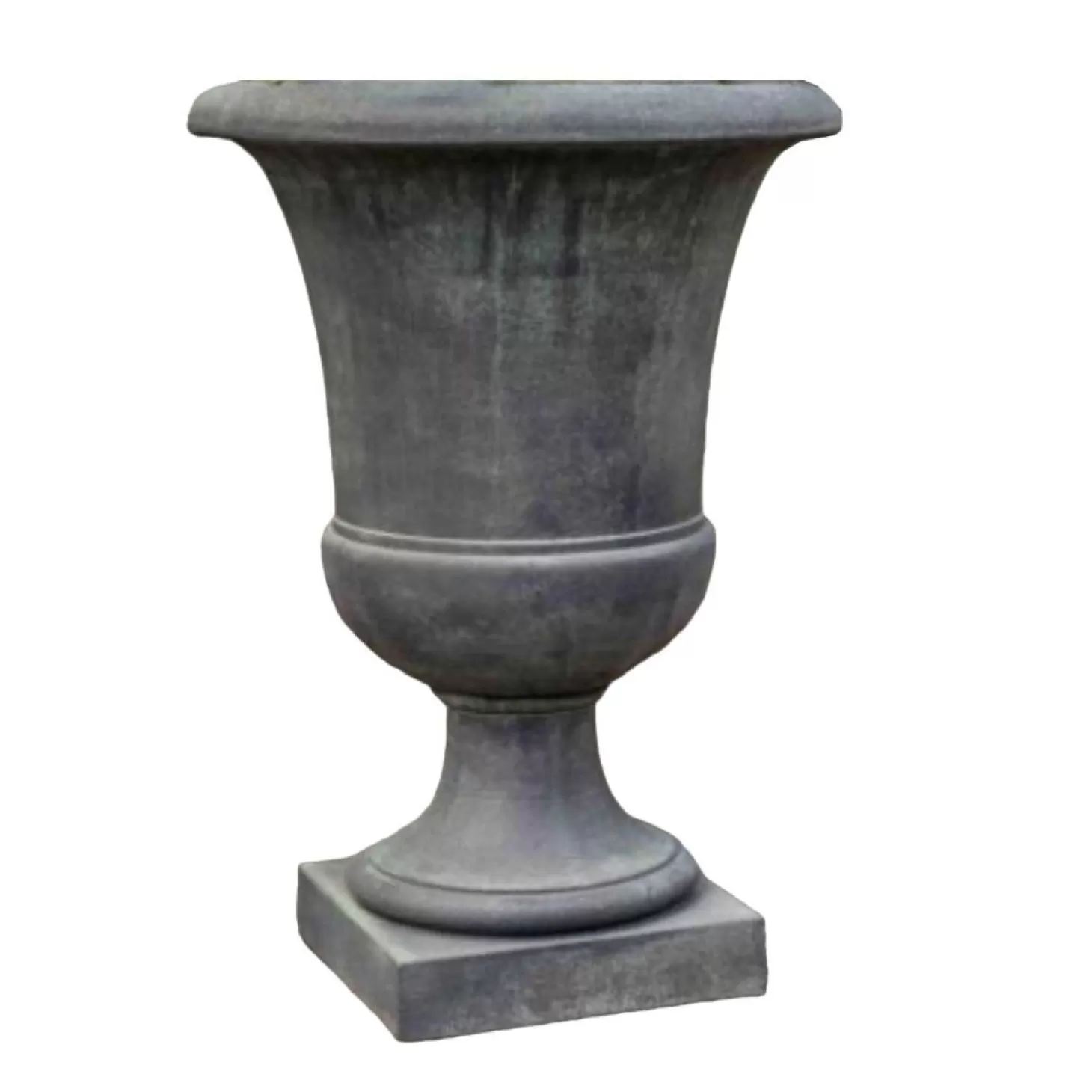 Pottery + Planters + Containers>Roger's Gardens Lead Antique Soane Urn - 31" Tall