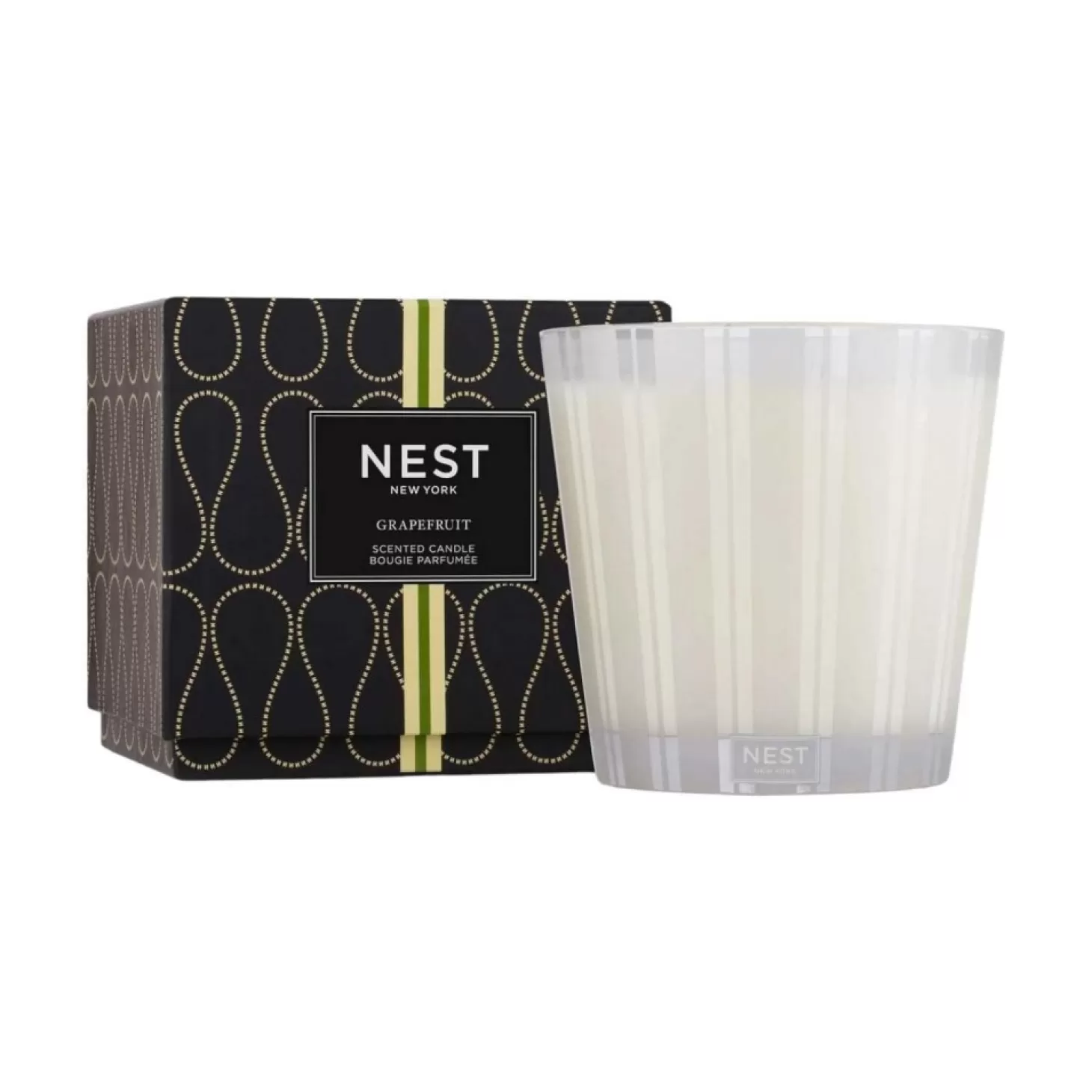 Decor Accents>Roger's Gardens Nest Grapefruit 3-Wick Candle