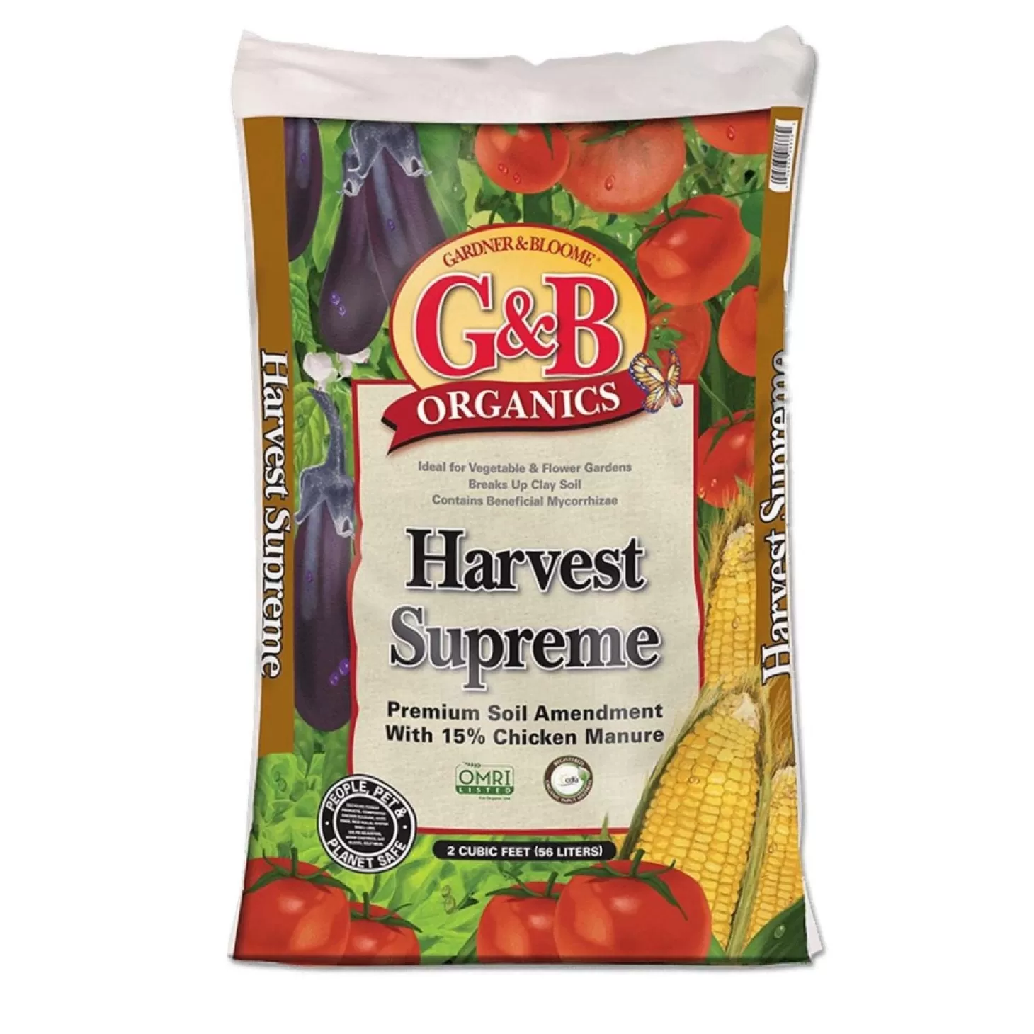 Soils + Fertilizers + Sprays>Roger's Gardens Organic Harvest Supreme Amendment - 2Cuft