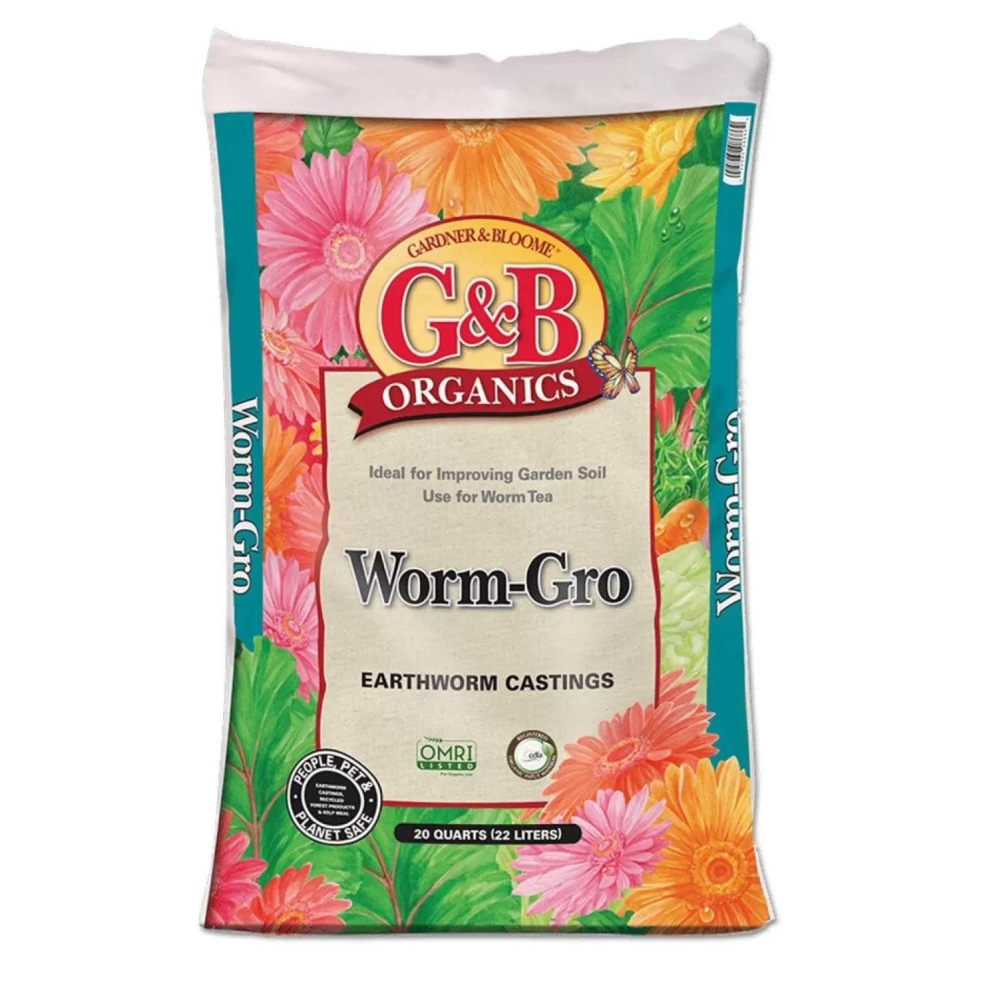 Soils + Fertilizers + Sprays>Roger's Gardens Organic Worm Castings - 20Qt