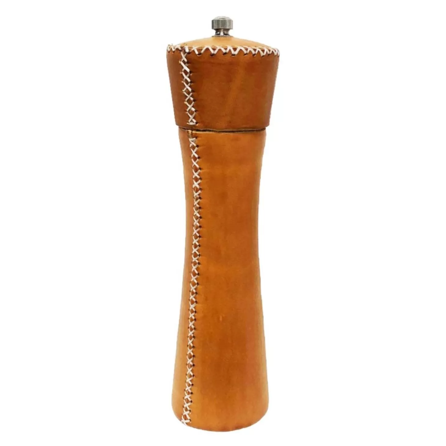 Serveware>Roger's Gardens Paraguayan Leather Pepper Grinder