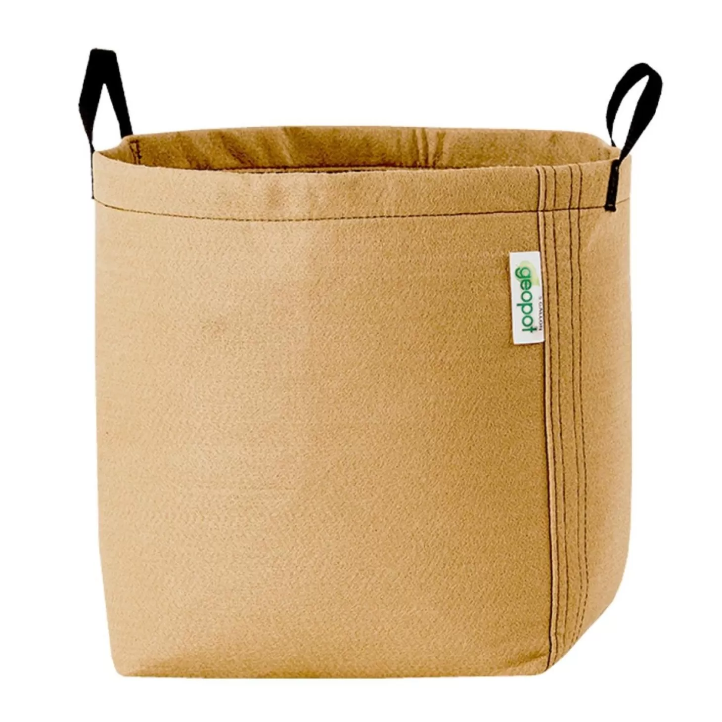 Garden Gloves + Tools + Accessories>Roger's Gardens Tan Geopot Fabric Bag - 15 Gallon