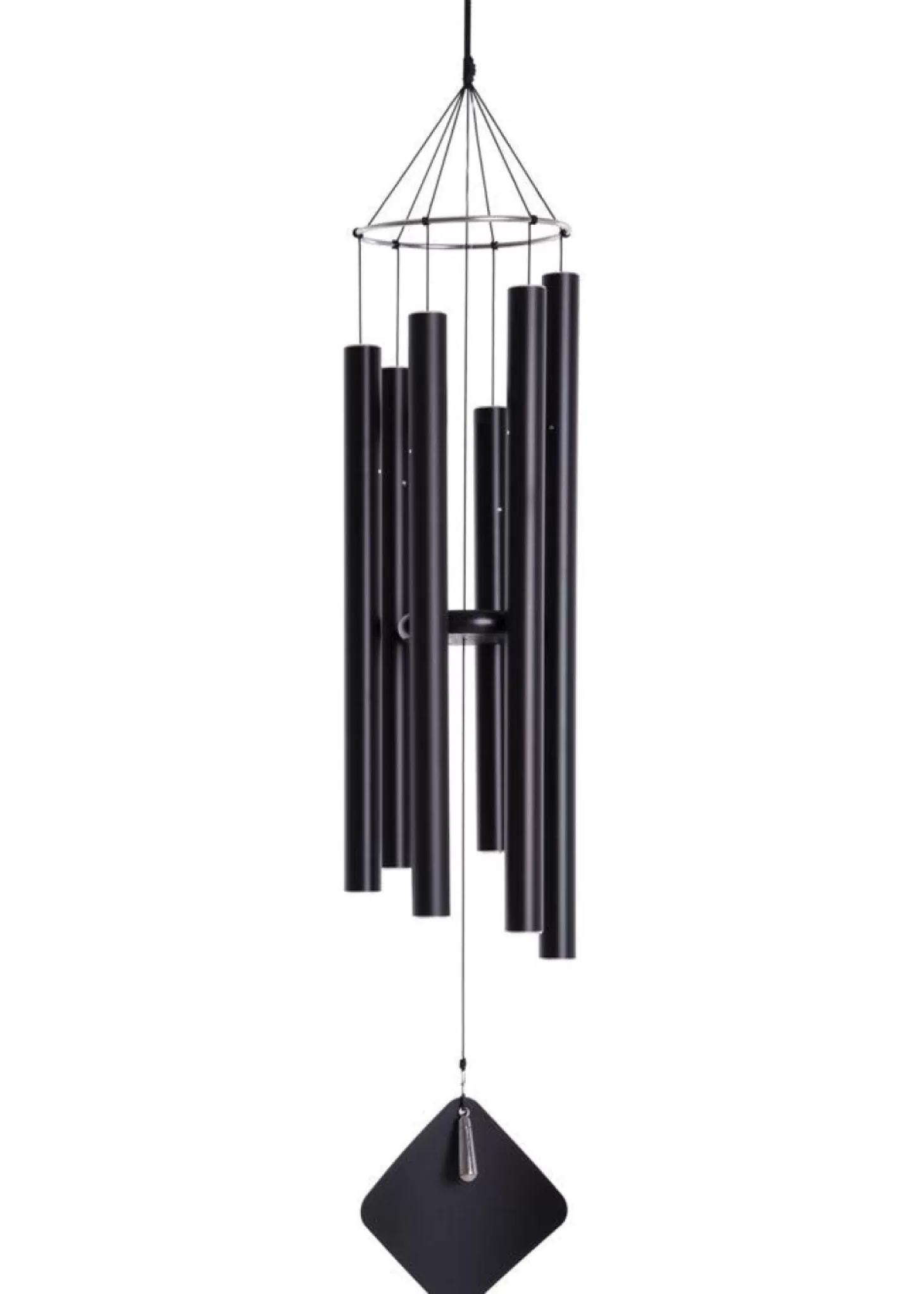 Garden Accents + Bird Feeders>Roger's Gardens Tenor Mongolian Windchime - 60" Tall