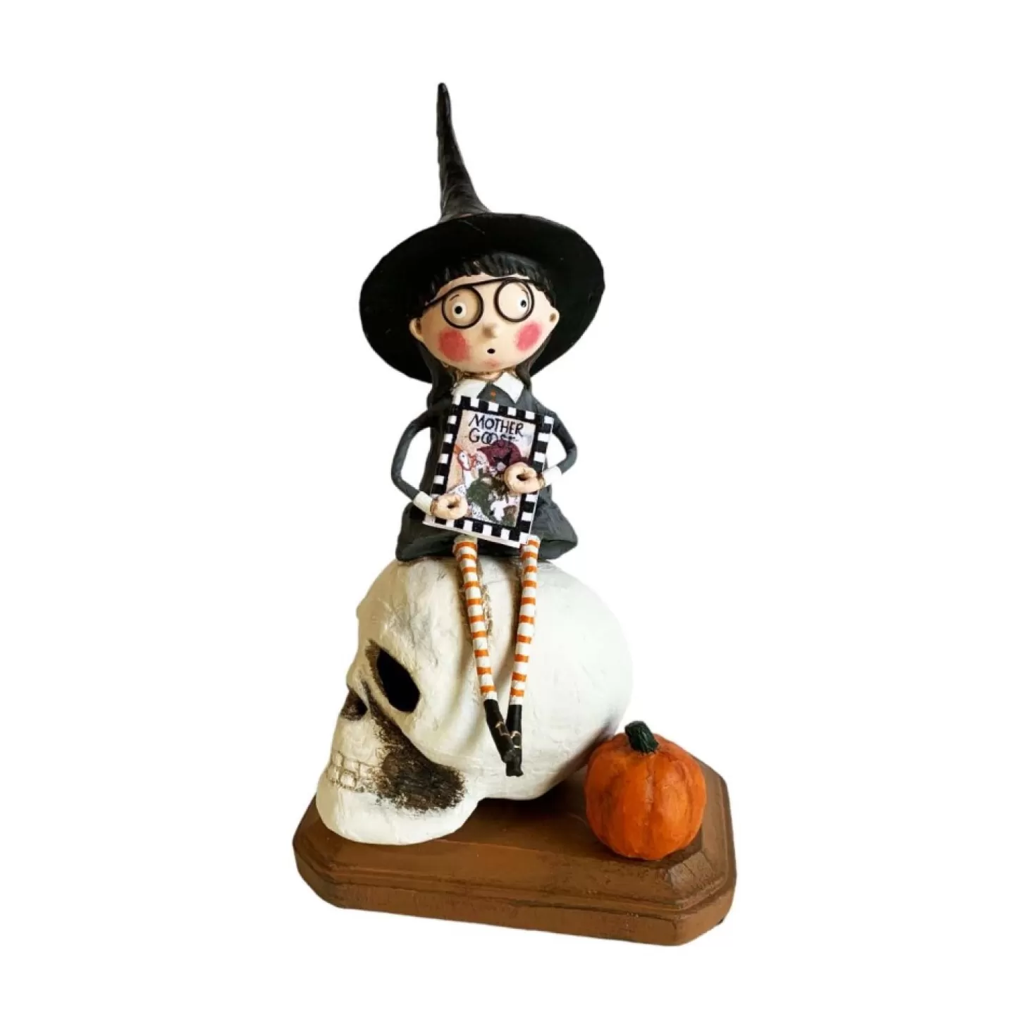 Halloween Decor>Roger's Gardens Tessa Twitch The Lab Student - 8.5" - Lori Mitchell