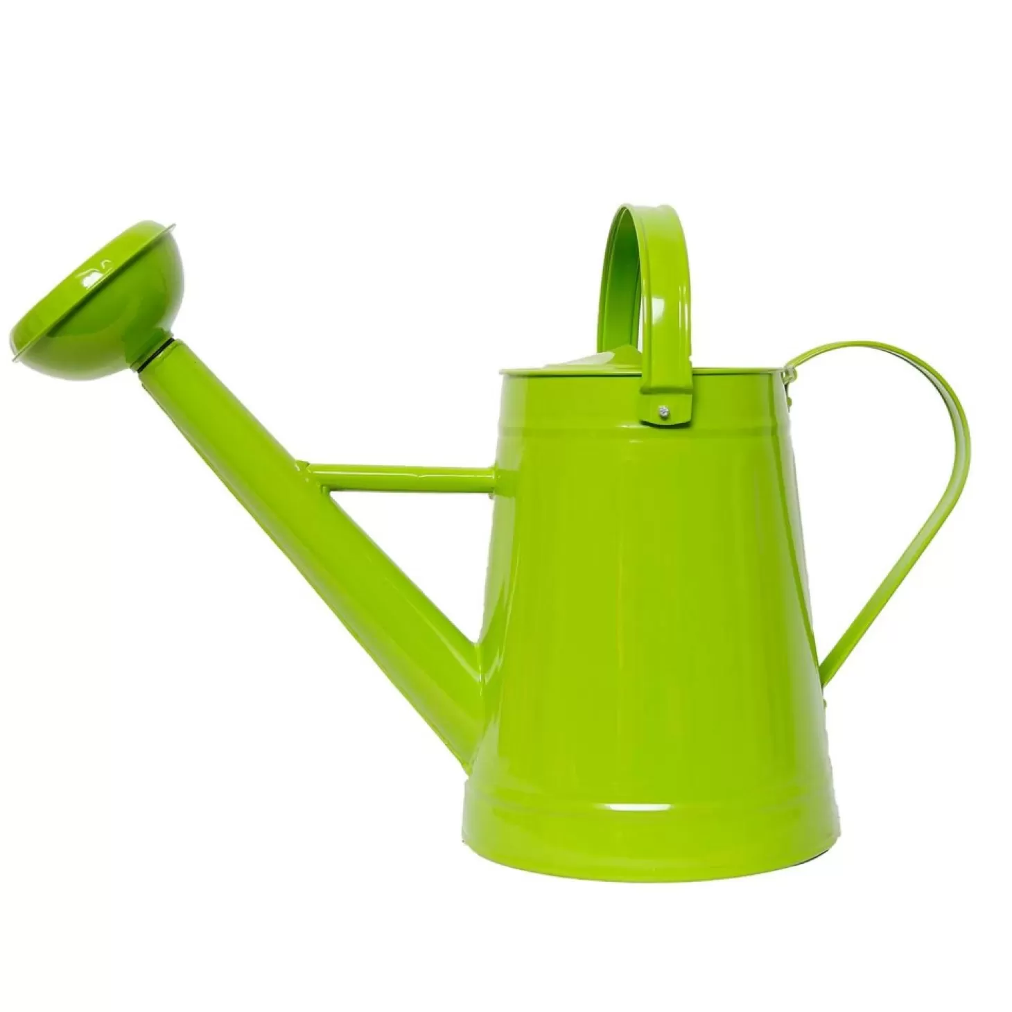 Garden Gloves + Tools + Accessories>Roger's Gardens Traditional Metal Watering Can - Green