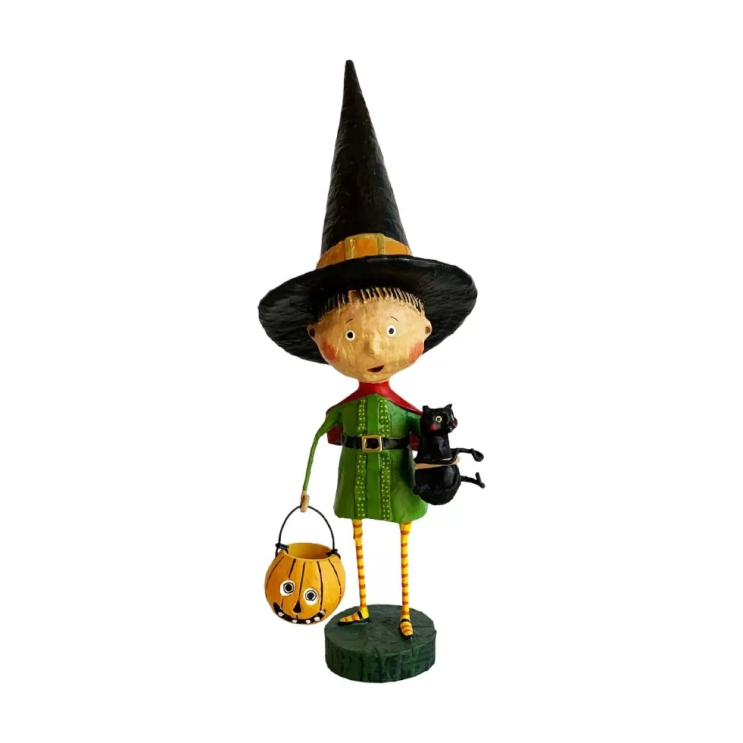 Halloween Decor>Roger's Gardens Witchy Hazel - 10" Tall - Lori Mitchell